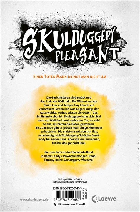Produktbild Skulduggery Pleasant (Band 15) - Bis zum Ende (Deutsch, Derek Landy, Heinrich Koop, Franca Fritz, Loewe Jugendbücher, 2022)
