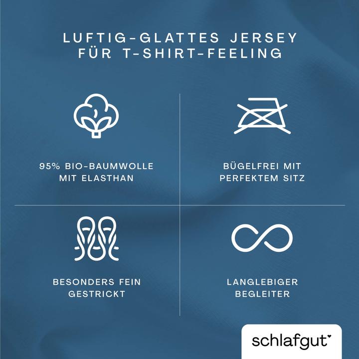 Image du produit schlafgut Knitted Jersey (Housse de couette, 140 x 200 cm)