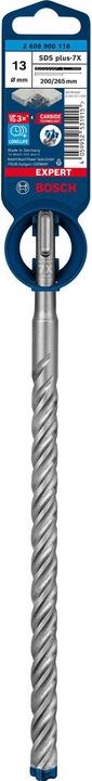 Immagine prodotto Bosch Professional Zubehör Trapano a percussione Expert SDS plus-7X, 13 x 200 x 265 mm (13 millimetri)