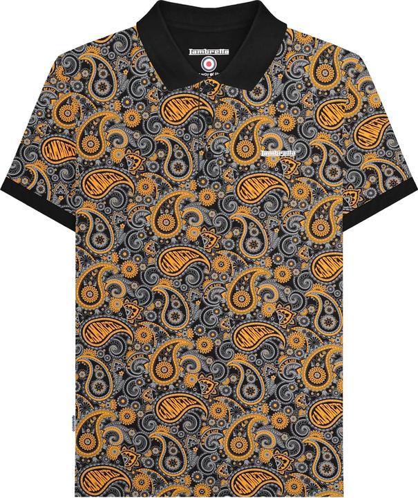 Lambretta SS25 Poloshirt Mit Markenzeichen (M)