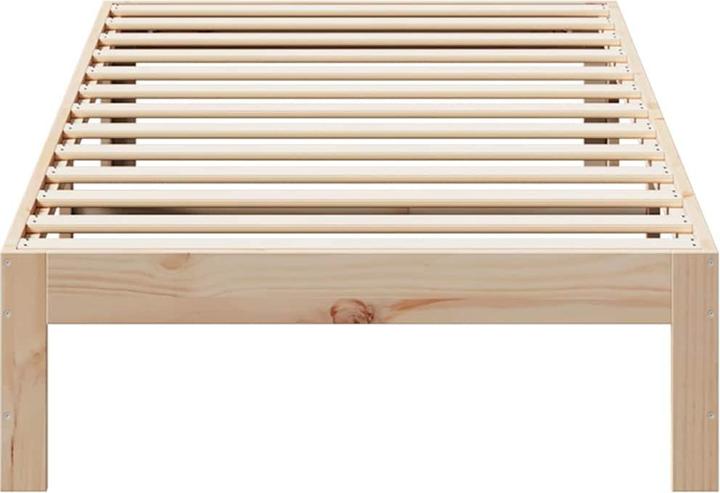 Image du produit VidaXL Lit en bois massif (90 x 200 cm)
