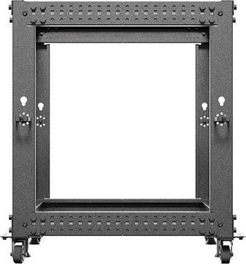 Produktbild Lanberg OPEN RACK 19 12U 600X600-1100 REGULOWANY CZARNY (19 Zoll Rack)