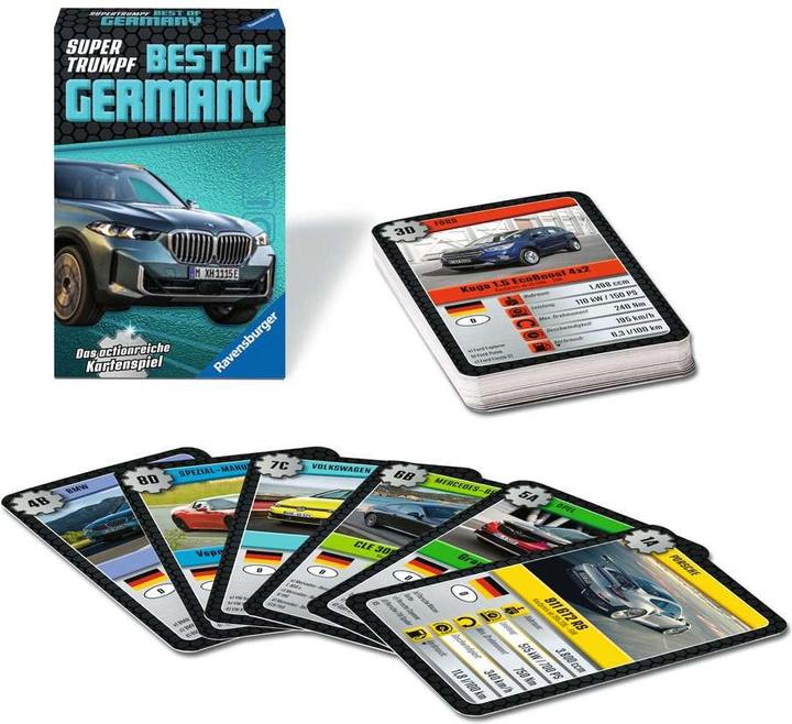 Actual product image Ravensburger Super Trump Best of Germany (German)