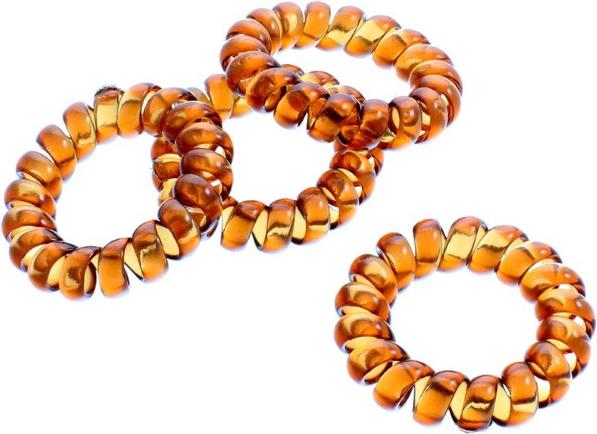 Produktbild Trisa Hair - ECO Spiralhaarbinder Braun (Haargummi)