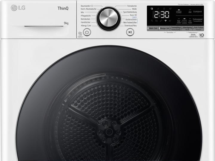 Actual product image LG RT90V9W (9 kg, Changeable)