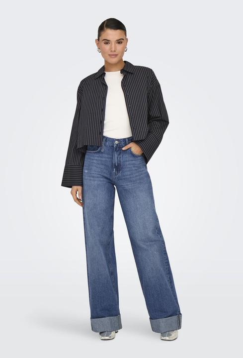 Actual product image Only ONLBROOME Hohe Taille Weiter Beinschnitt Jeans Jeans mit weitem Bein (W32/L34)