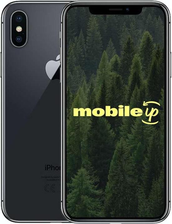 Immagine prodotto mobileup iPhone X (256 GB, Space grey, 5.80", 12 Mpx, SIM singola, B / Molto bene)
