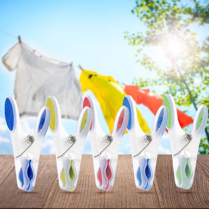 Image du produit Ultra Clean Pinces à linge Soft-Grip, 40 pièces, 5 couleurs