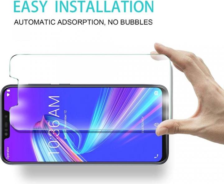 Immagine prodotto Screenguard Asus Zenfone Max Pro M2 Pellicola protettiva in vetro Custodia Design amichevole (1 Pezzo/i, Asus Zenfone Max Pro (M2))