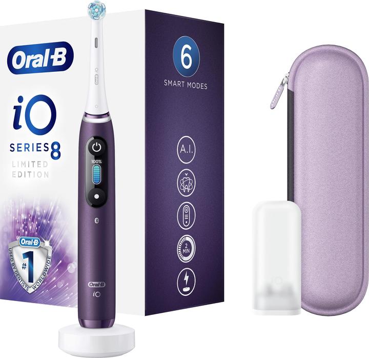 Immagine prodotto Oral-B Spazzolino elettrico iO Series 8, viola (Spazzolino sonico)