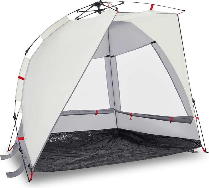 Produktbild VidaXL Strandzelt 2 Personen Quick Release Wasserdicht (Strandzelt + Strandmuschel, 2.10 kg, 2 Personen)