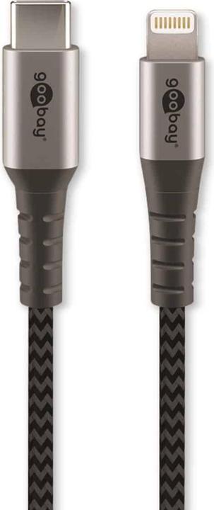 Goobay USB tipo C - Lightning (1 m, USB 3.2 Gen 1)