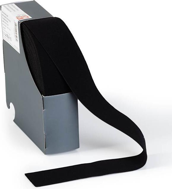 Immagine prodotto Prym Fascia elastica in vita, nera 38 mm, cassetta 10 m