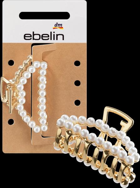 Actual product image dm ebelin Ebelin, hair buckle with pearls, 1 piece (1 pcs.)