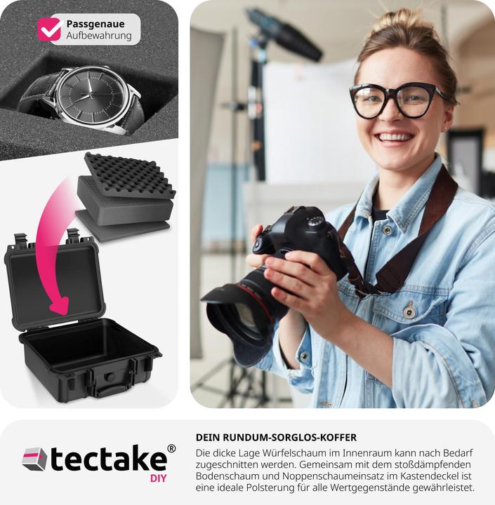 Actual product image tectake Universal photo case (Photo case, 8.90 l)