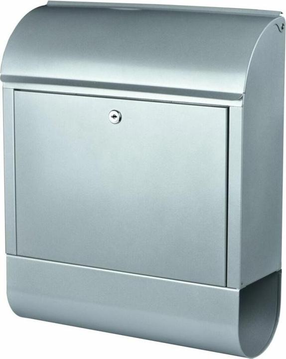 Produktbild Burg Wächter Briefkasten Scandic 825 Si Höhe 460 mm Breite 380 mm Tiefe 125 mm silber Stahl DIN C4