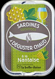 La Belle Iloise Sardinen "à la Nantaise" zum Braten (115 g)