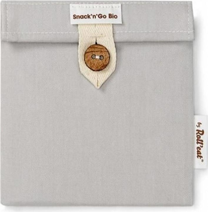 Actual product image Roll'Eat Lunch Bag SnacknGo BIO Grey