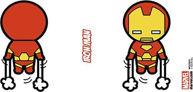 Produktbild Iron Man Kaffeebecher Kawaii (325 ml)