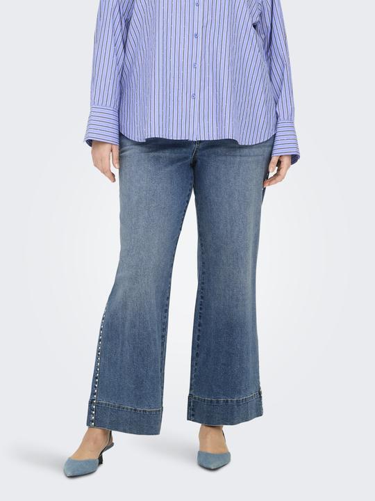 Produktbild Only CARJUICY Hohe Taille Weiter Beinschnitt Jeans Jeans mit weitem Bein (W54/L30)
