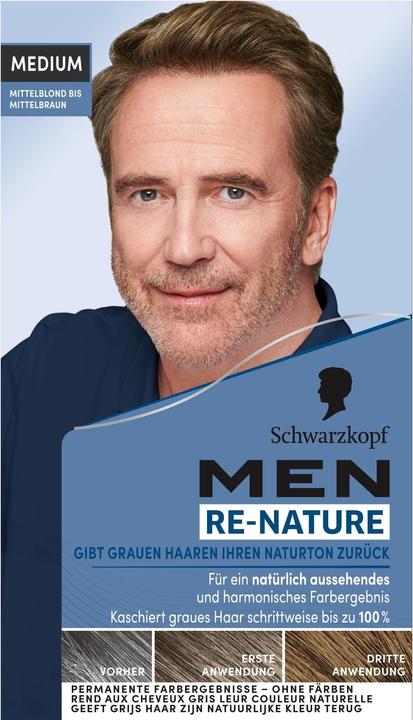 Produktbild Schwarzkopf Men Re-Nature Re-Pigmentierung (MEDIUM)