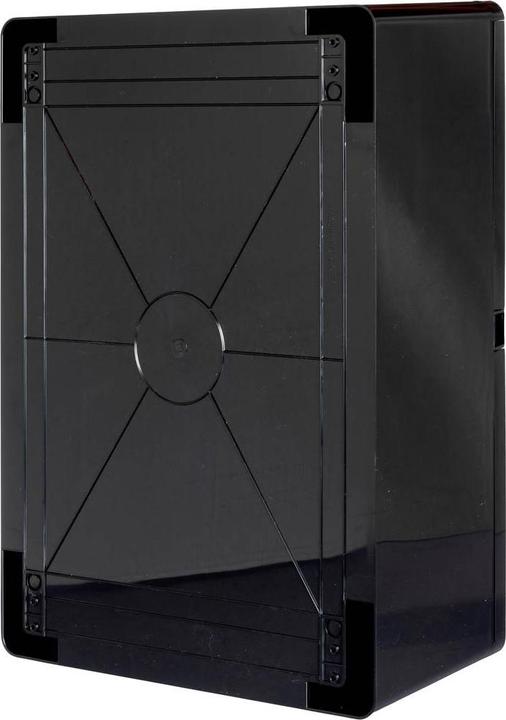 Actual product image Boxexpert BXPPABSB350500190-F01 Installation enclosure 190 x 350 x 500 ABS plastic Black 1pc. (Housing)