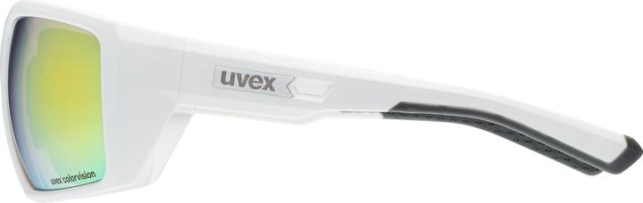 Actual product image Uvex Sports mtn venture CV (White Matt, colourvision yummy yellow)
