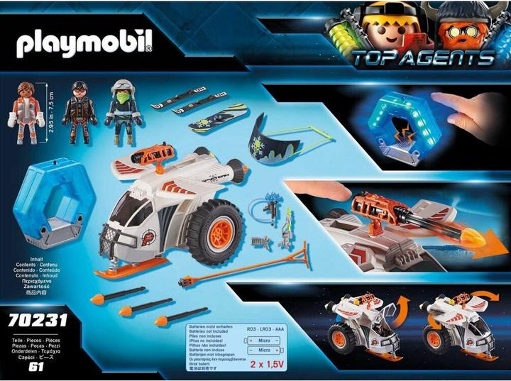 Immagine prodotto Playmobil Spy Team Snowglider (70231, Agenti Top Playmobil)