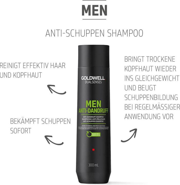 Actual product image Goldwell Anti Dandruff (300 ml, Liquid shampoo)