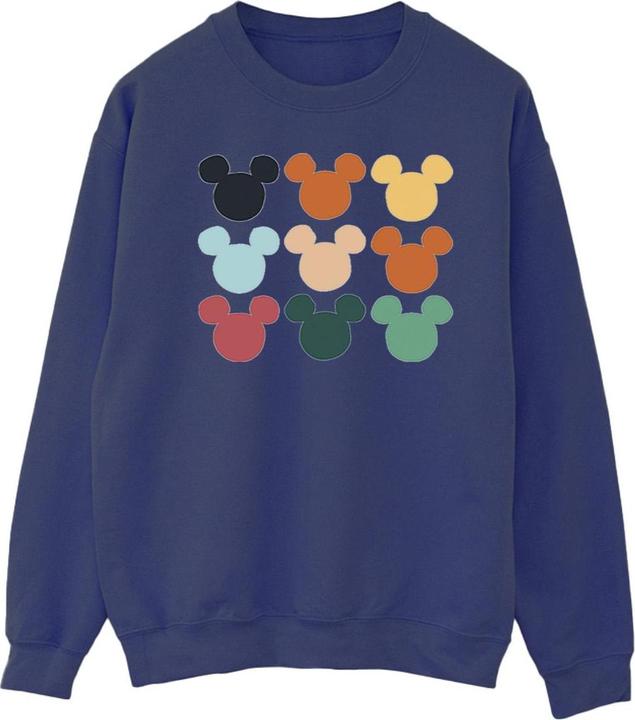 Disney Mickey Mouse Heads Square Sweatshirt (XXL)