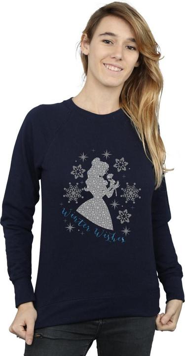 Produktbild Disney Princess Belle Winter Silhouette Sweatshirt (M)