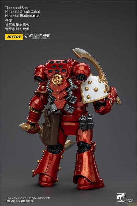 Produktbild Joy Toy Warhammer The Horus Heresy Actionfigur 1/18 Thousand Sons Khenetai Occult Cabal Khenetai Blademaster