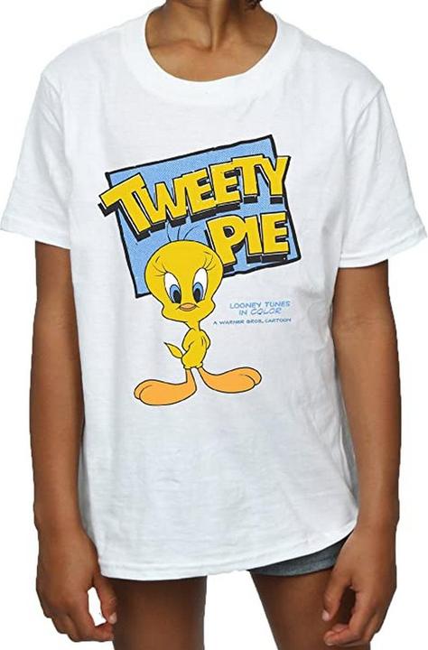 Image du produit Looney Tunes Tweety Pie T-shirt en coton fille (128)