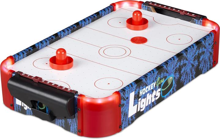 Immagine prodotto Relaxdays Hockey da Tavolo Gioco LED, Colorato