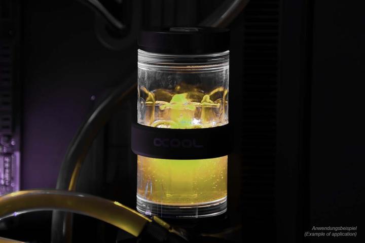 Actual product image Alphacool Ice Water Crystal Yellow UV (1000 ml, Ready-mix)