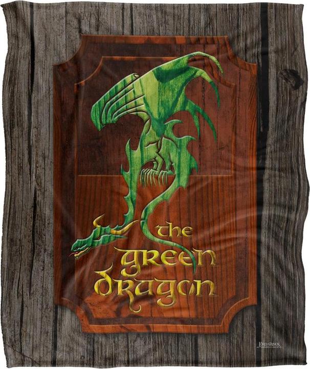 Image du produit Lord of the rings - Couverture THE GREEN DRAGON (152 x 127 cm)