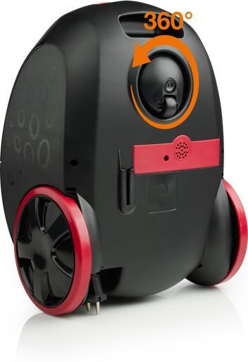 Actual product image Gorenje VCE21SFBKR Vacuum Cleaner, Bagged, Power 850 W, Working Radius 8 m, Black