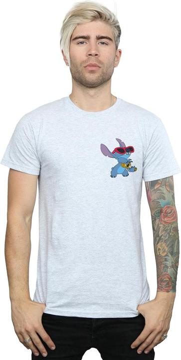 Immagine prodotto Disney Lilo And Stitch Guitar Maglietta Uomo (M)