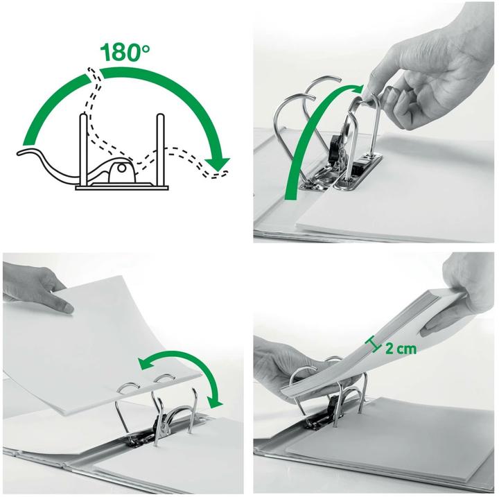 Actual product image Leitz Ordner (A4, 80 mm, 1 Piece)