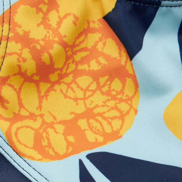 Actual product image Nabaiji Sportbikini Oberteil Mädchen - 100 Vega Hotu orange/grün (122)