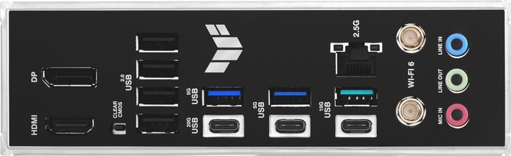 Actual product image ASUS MB TUF GAMING B760M-BTF WIFI Intel,1700,DDR5,mATX (LGA 1700, Intel B760, mATX)