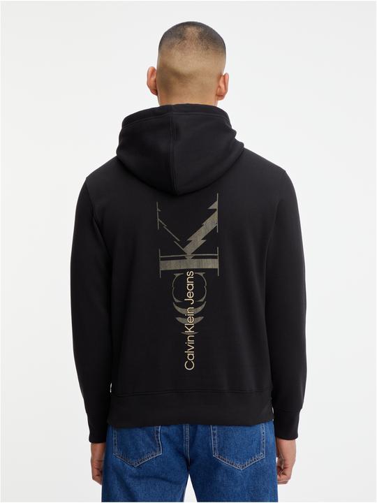 Produktbild Calvin Klein Jeans Glitched Monologo Back Hoodie - 90641 (XL)