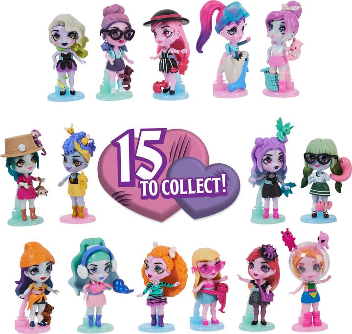 Image du produit Spin Master Zombaes Forever, Wild Vibes, Figurine zombie surprise à collectionner avec accessoires pour poupées