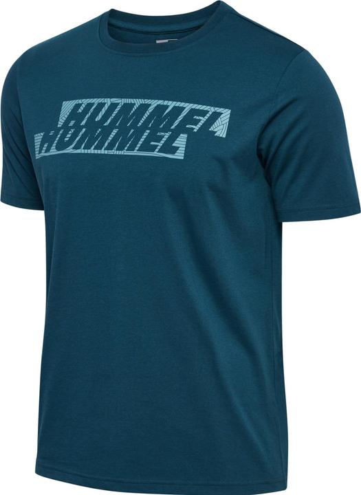 hummel Hmlgraphic Displaced Logo Tee