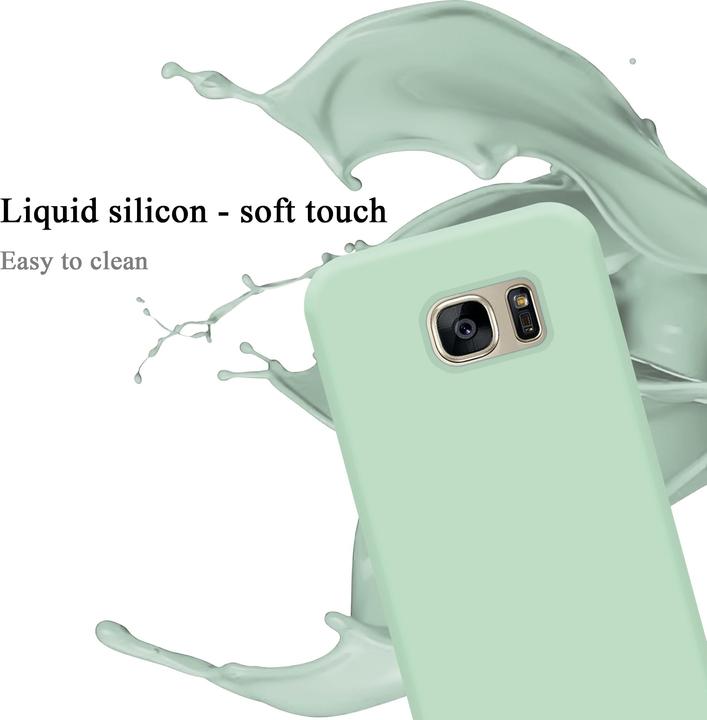 Immagine prodotto Cadorabo Copertura della cassa del silicone liquido TPU (Samsung Galaxy S7)