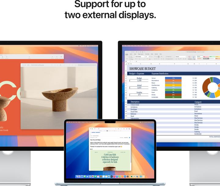 Produktbild Apple MacBook Air – 2025 (13.60", M4, 24 GB, 512 GB, DE)
