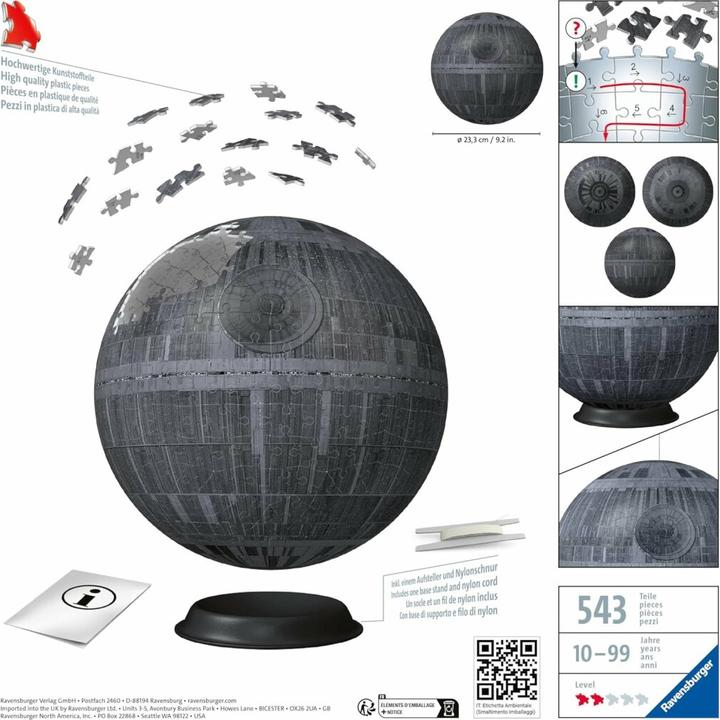 Immagine prodotto Ravensburger Death Star (540 pezzi)