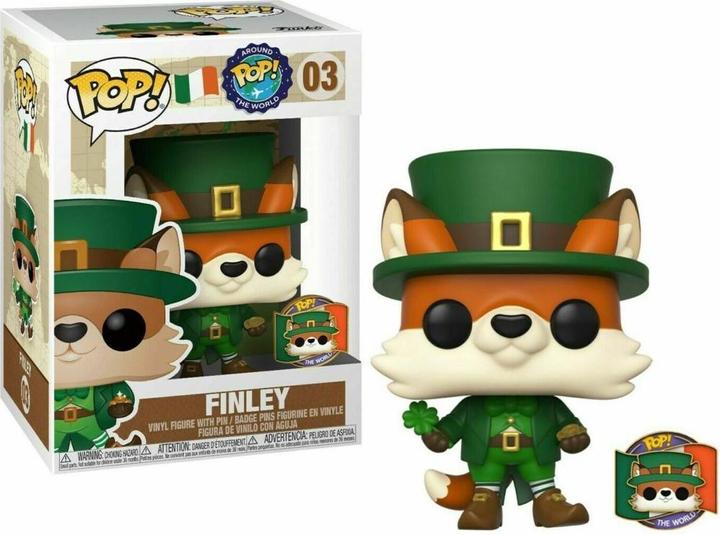 Funko POP! Il giro del mondo - Irlanda - Finley con spilla