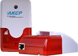 Image du produit AKCP STR15 - Sirène & lampe stroboscopique