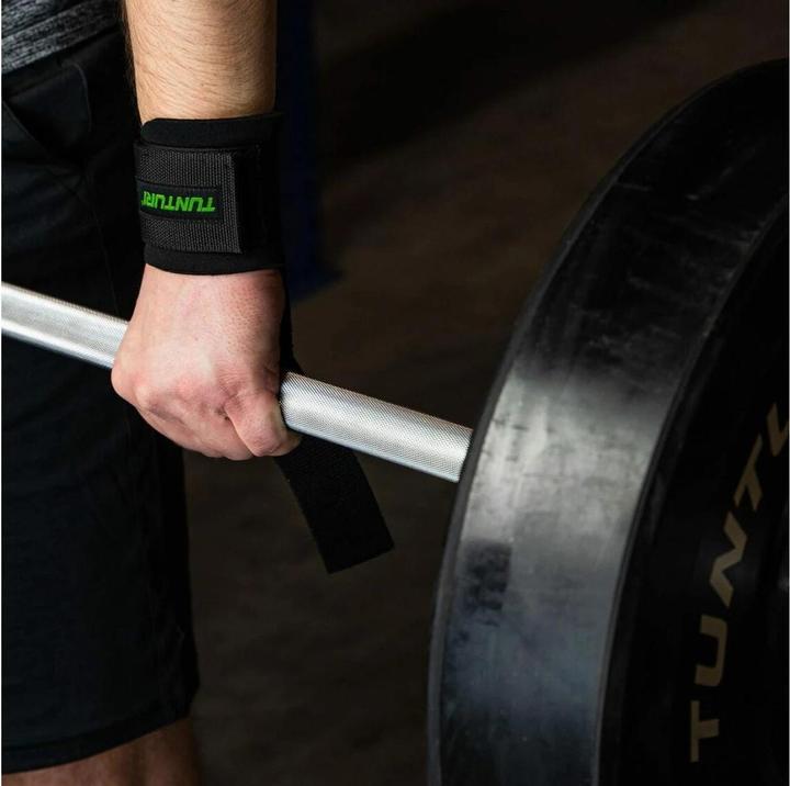 Actual product image Tunturi Gepolsterte Profi Lifting Straps Zughilfen
